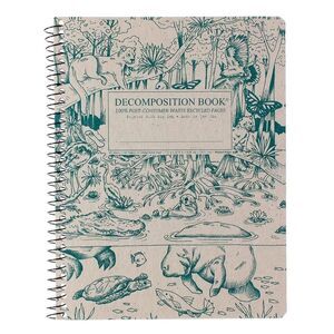 Decomposition Book Everglades College Rule 80 Sheets Gators Manatees Florida Not